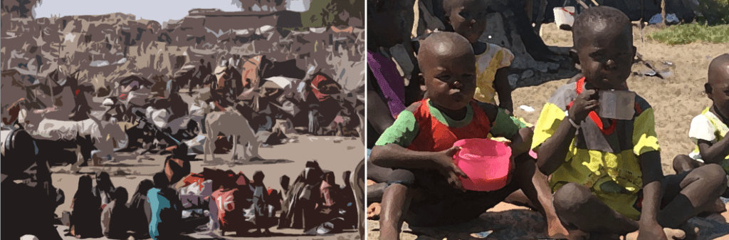 Sudan famine kills 13 children in displacement camp over June Sudan famine kills 13 children in displacement camp over June