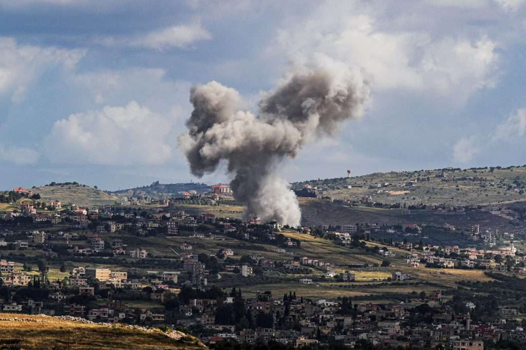 Israel claims attack targeted Hezbollah weapons depots