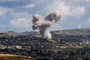 Israel claims attack targeted Hezbollah weapons depots