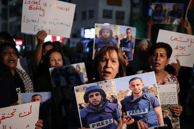 US defends Israel after journalists in Gaza are killed