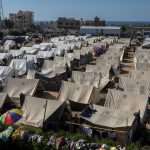 Israel prepares for Gaza evacuations with tents and aid
