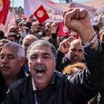 Pro-Saied protest targets Tunisia’s influential union