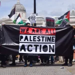 Irish author pledges support for Palestine Action despite UK ban