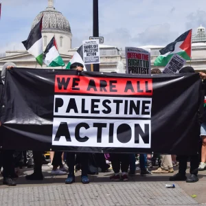 Irish author pledges support for Palestine Action despite UK ban