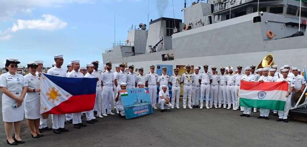 Philippines, India conduct naval drill in contested China sea Philippines, India conduct naval drill in contested China sea