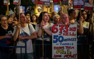 Israelis take to the streets over Netanyahu’s plan for Gaza war