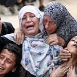 US military contractors shoot at Palestinian aid seekers