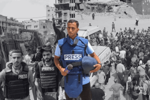 Press groups denounce Israeli strike on Al Jazeera workers