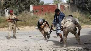 Libyan armed groups clash near Tripoli amid fragile security deal