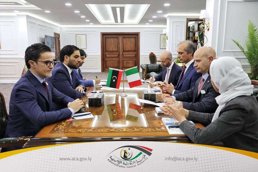 Libya’s Tripoli Government meets with Italy to enhance military ties