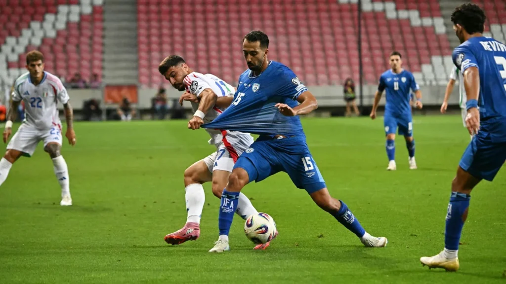 Union in favour of banning Israel from European football