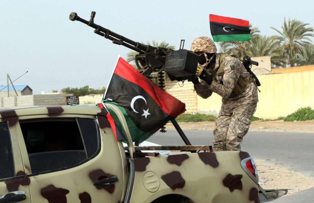 Militia force settle security deal with Libyan government