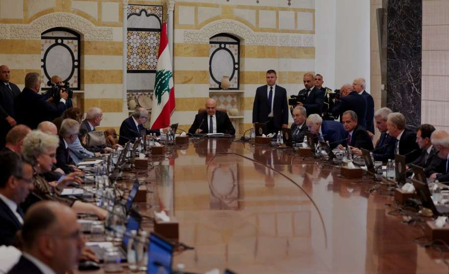 Lebanon’s cabinet set for arms talks following Aoun’s mediation
