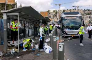 Hamas claims responsibility for Jerusalem bus stop attack