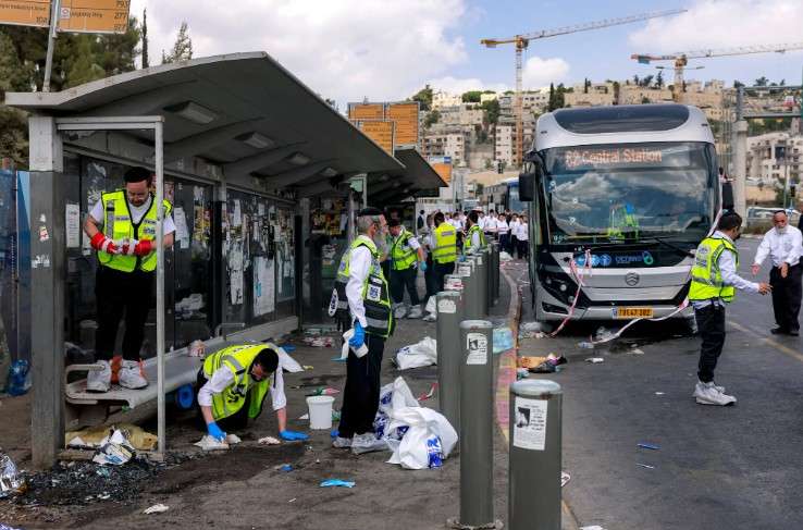 Hamas claims responsibility for Jerusalem bus stop attack