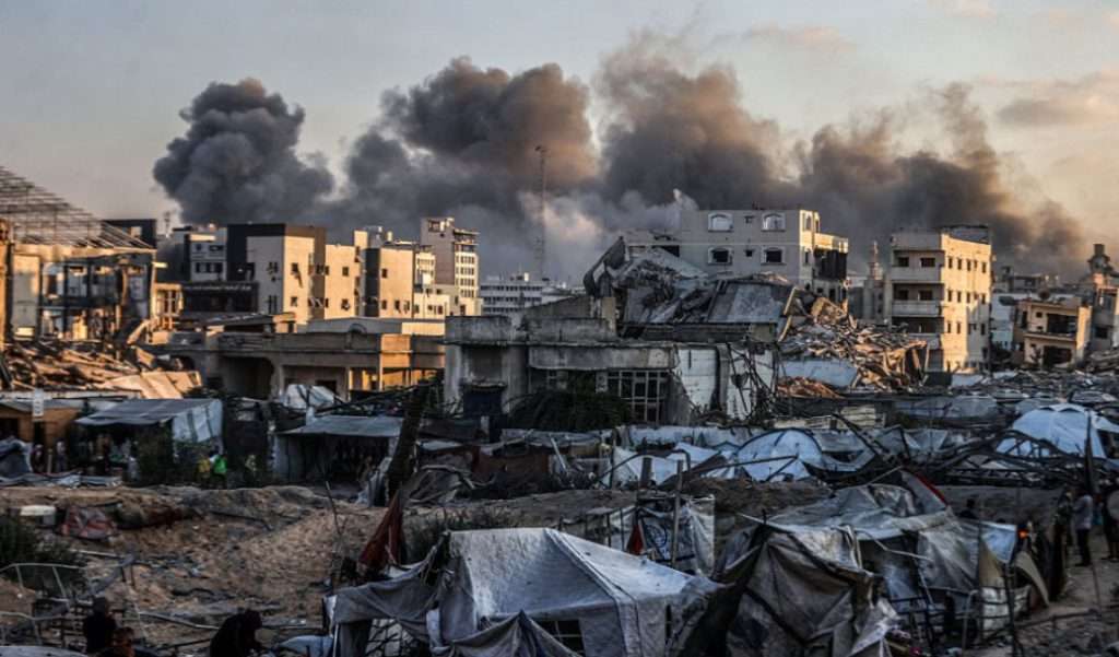 Israel razes at least 30 residential buildings in Gaza Israel razes at least 30 residential buildings in Gaza