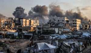 Israel razes at least 30 residential buildings in Gaza
