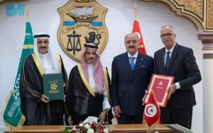Ties strengthen as Tunisian President meets Saudi FM