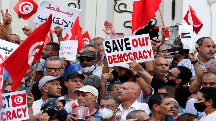 Tunisian rights groups reel from latest blow to freedom
