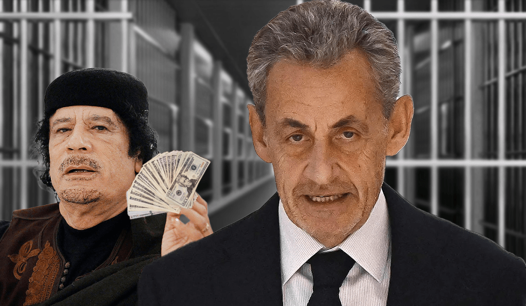 Former French President Sarkozy jailed in Gaddafi cash scandal