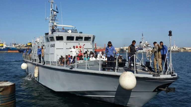 Libyan patrol vessel opens fire on migrant rescue ship