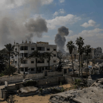Israeli airstrikes cause thousands to flee Gaza City