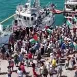 Drones “shadow” Gaza aid flotilla leaving Tunisian waters