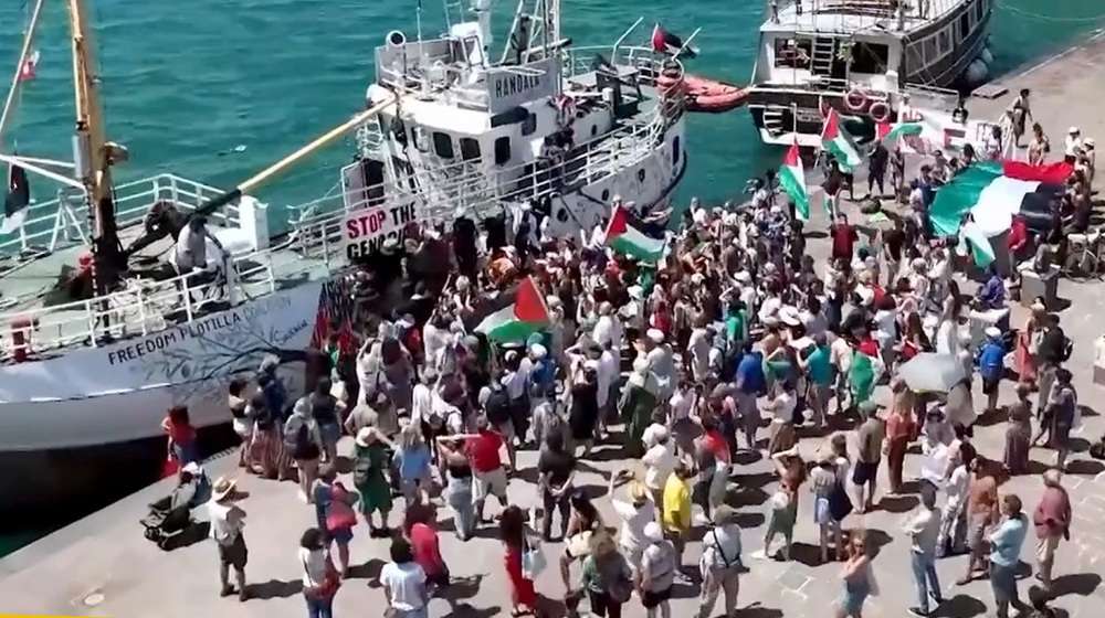 Drones “shadow” Gaza aid flotilla leaving Tunisian waters