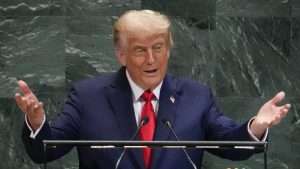 Trump stuns UN general assembly into silence with fiery speech