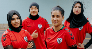 Afghan women’s refugee team to play football match in Morocco