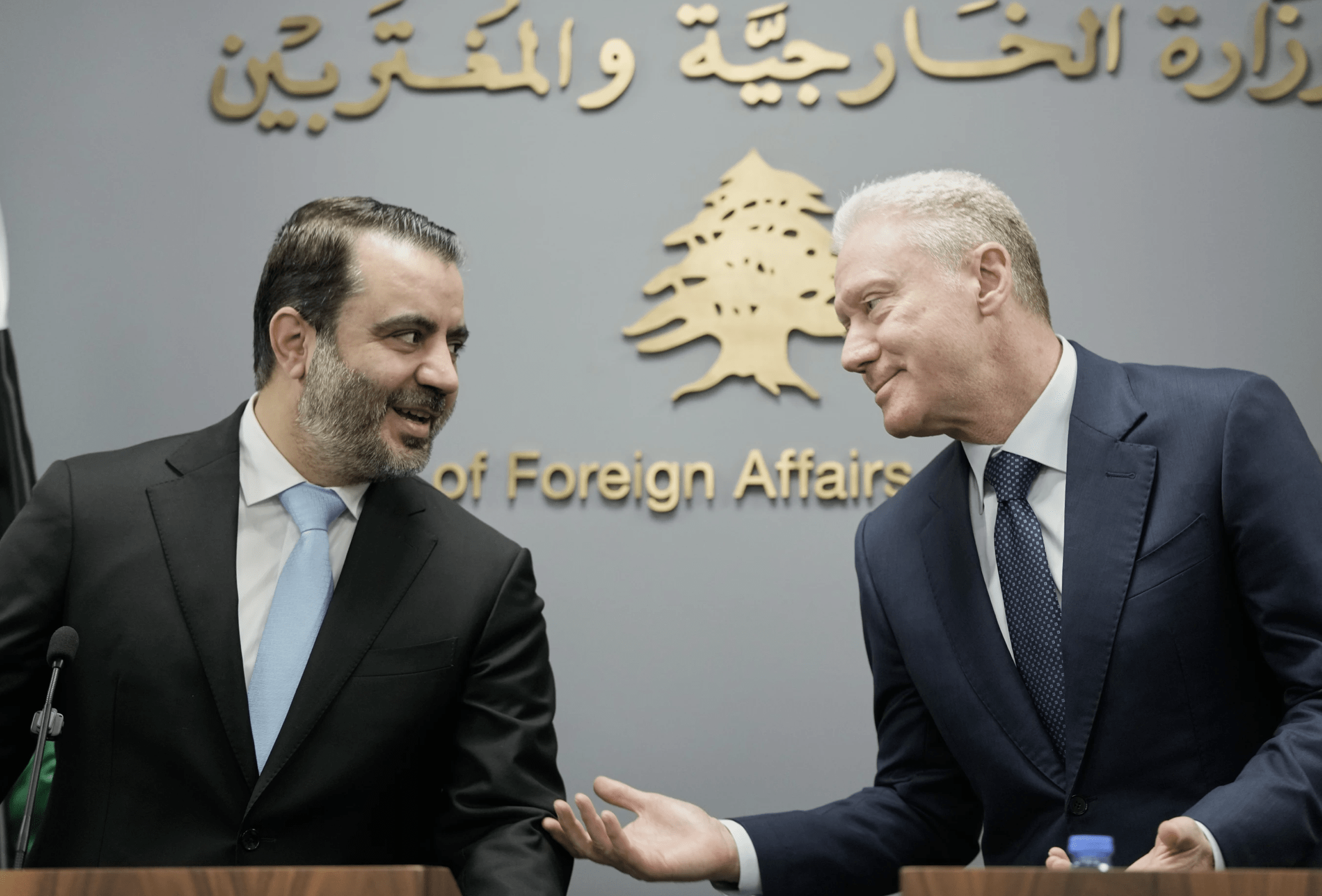 Syria and Lebanon meet in Beirut to revive diplomatic ties