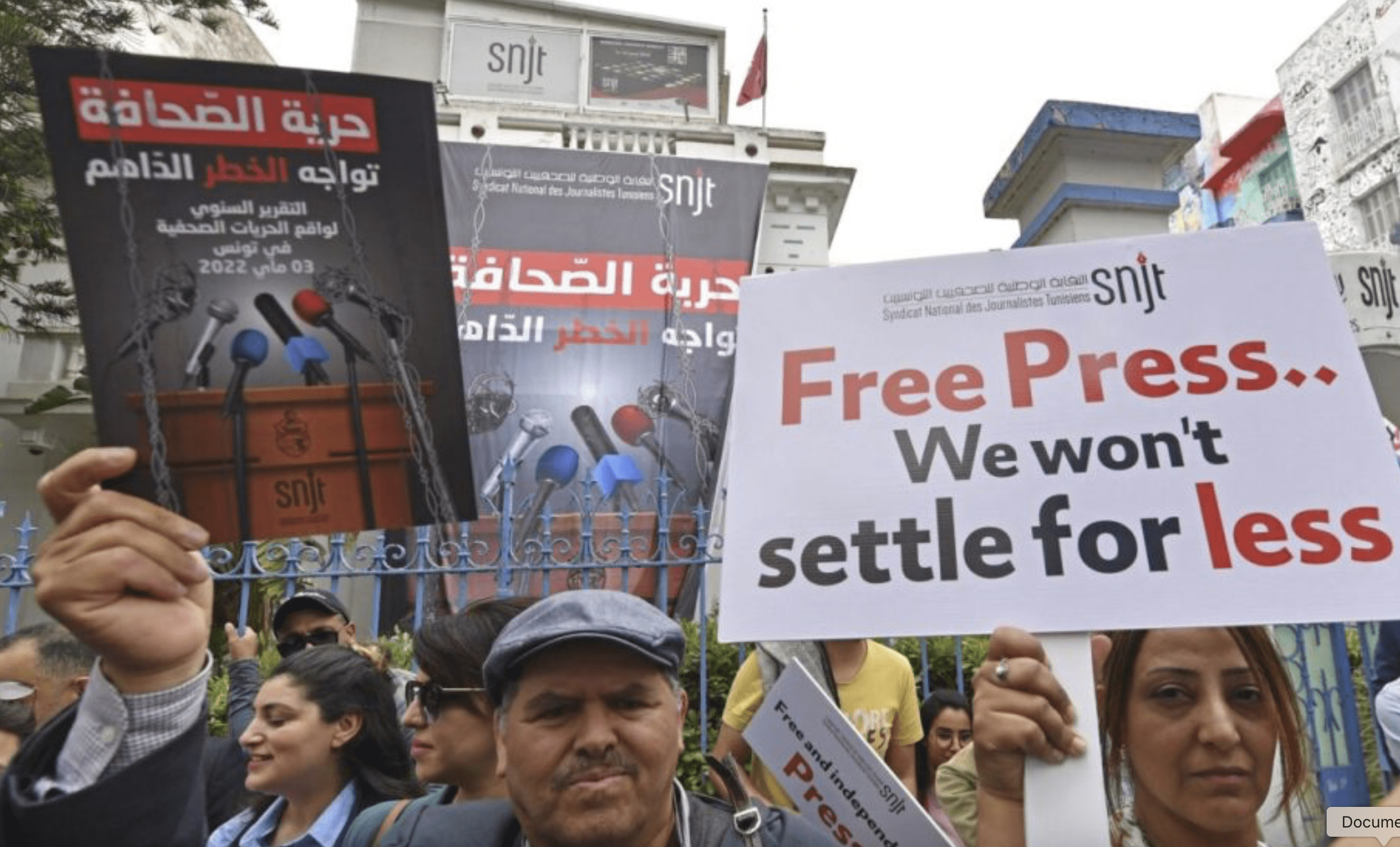 Tunisian journalists call out state censorship against press Tunisian journalists call out state censorship against press