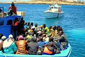 One migrant dead after Libyan coast guard chases dinghy