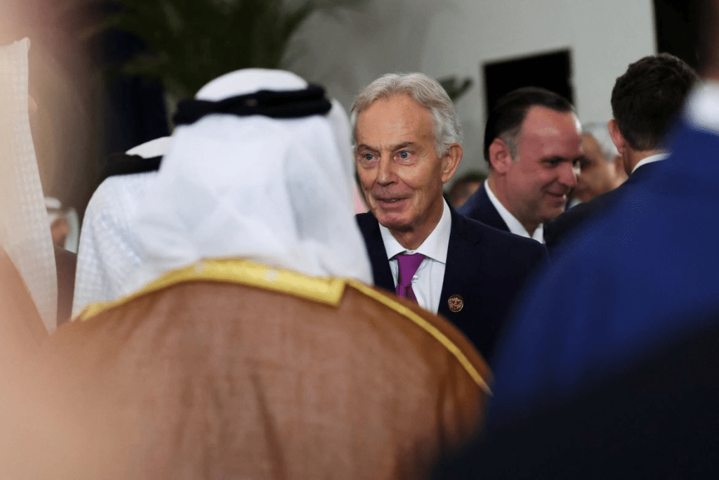 Former UK PM Tony Blair joins Gaza summit
