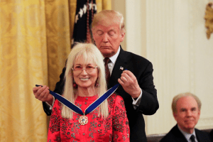 US president uses Knesset speech to praise mega-donor