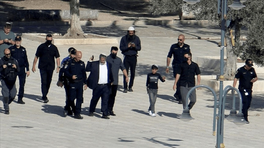 Israeli minister leads storming of Al-Aqsa Mosque