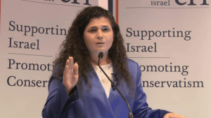 Israeli minister wears bulletproof vest in UK