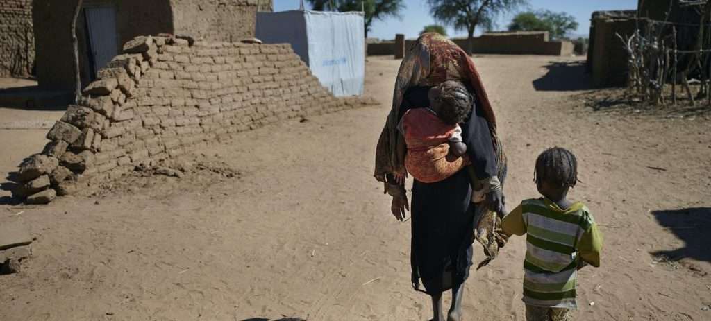 Sudan war leaves mother of two unable to save both children
