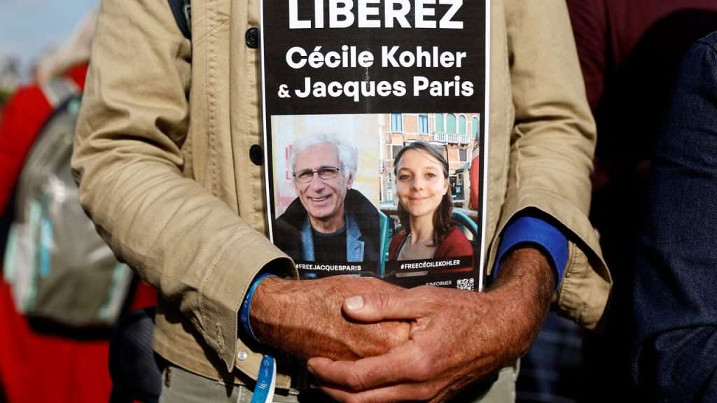 French nationals released from Iranian detention after years