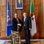 Algerian FM meets with head of UN Libya mission