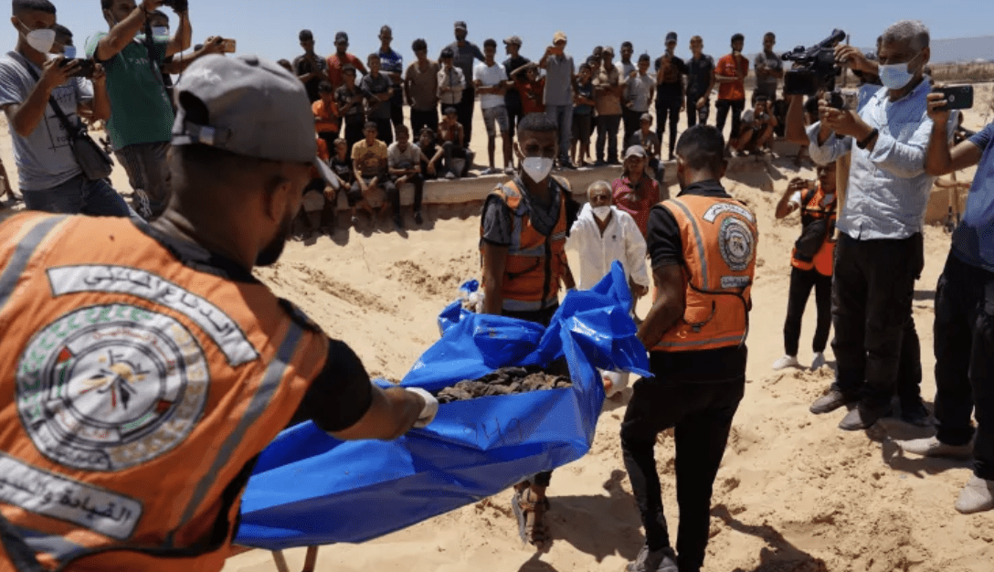 15 Palestinian bodies returned by Israel to Gaza