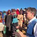 UN humanitarian chief visits Sudan refugee camps