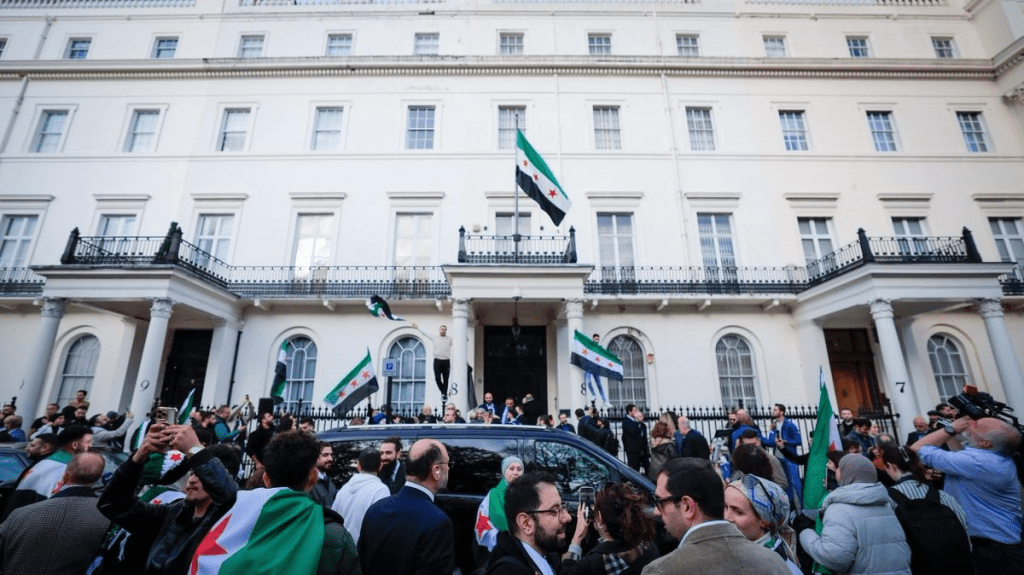 Syria reopens London embassy after over 10 years