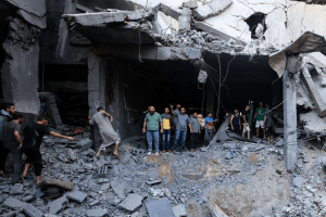 Israeli forces conduct raids in southern Gaza Strip