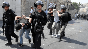 Over 20 Palestinians arrested by Israeli forces