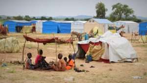 Sudan refugee camps visited by UN humanitarian chief
