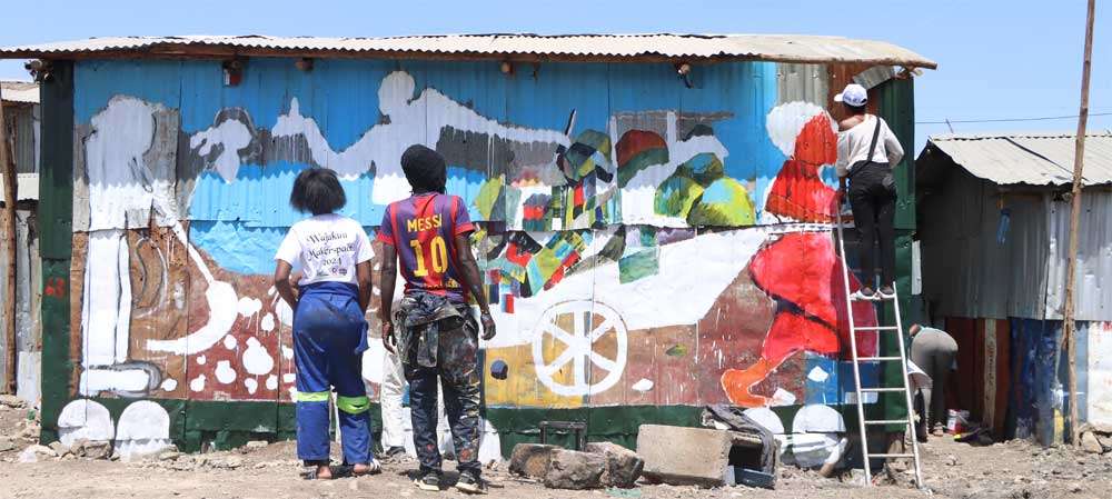 Kenya: Art transforms lives in Nairobi slum