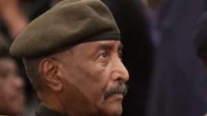 Sudan’s military chief in Saudi Arabia as calls for peace grow