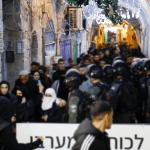 Israeli settlers escorted by police storm East Jerusalem mosque