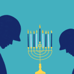 Israeli soldiers light Hanukkah candles in occupied Syria